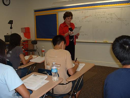 Teacher and Class