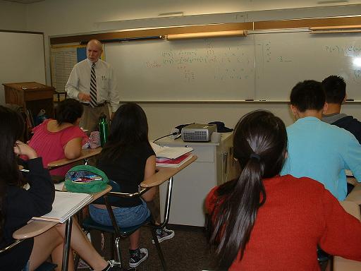 Teacher and Class